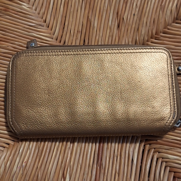 Women's Tignanello Wallet Gold Wallet - Picture 2 of 3